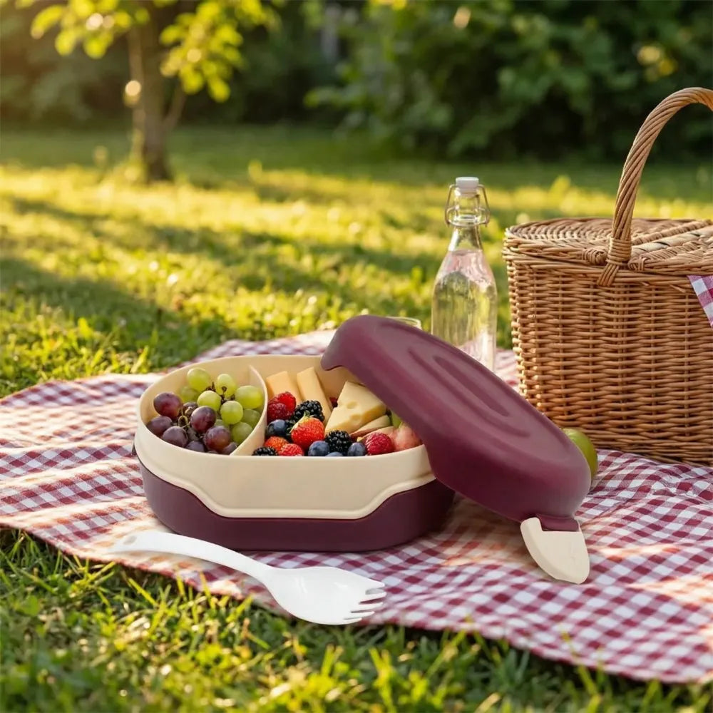 Leak-proof compartment lunch box - home & kitchen