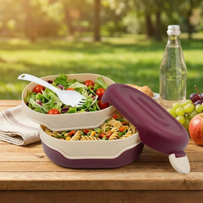 Leak-proof compartment lunch box - home & kitchen
