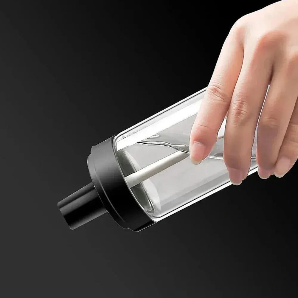 Leak-proof glass spice jar - kitchen tool