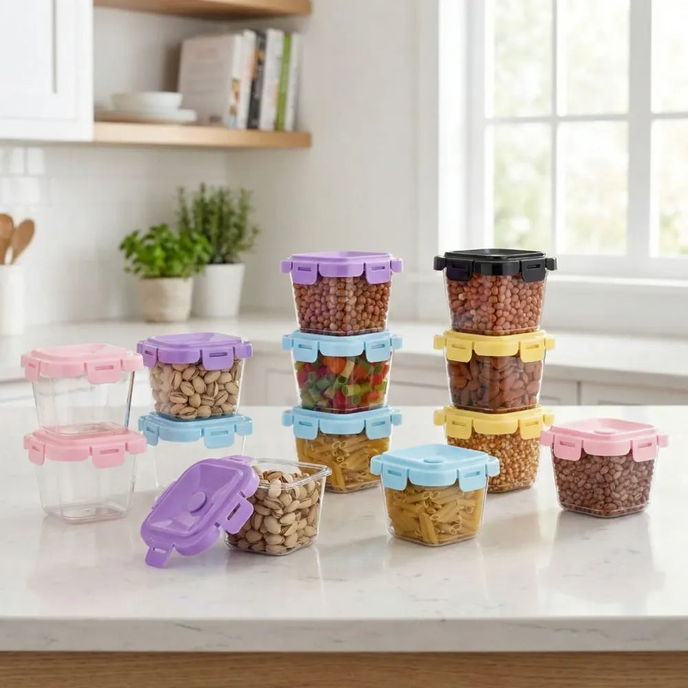 Leak-proof mini food containers - home & kitchen