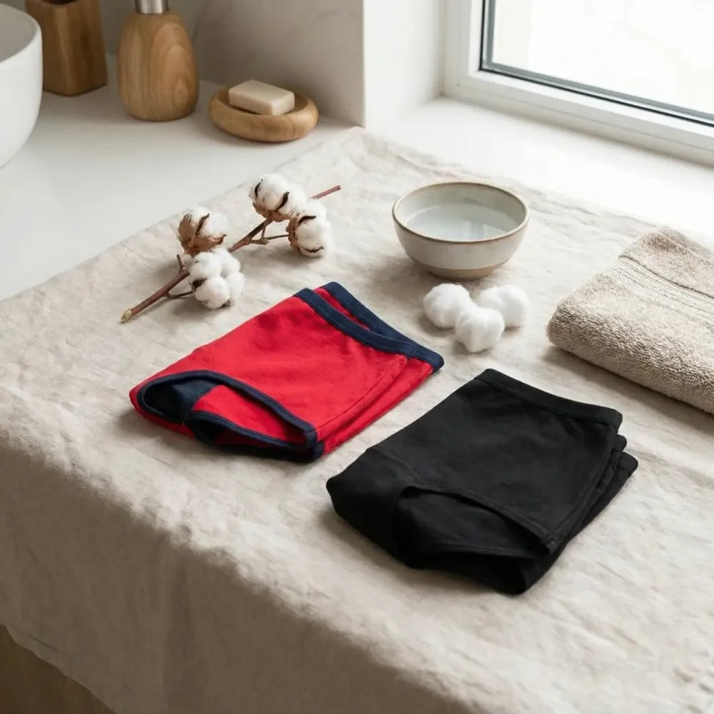 Leak-proof period panty hipster – pack of 2
