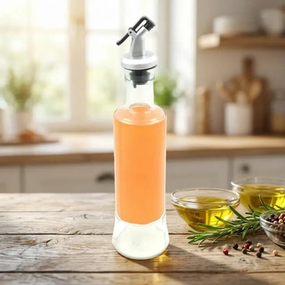 Leakproof glass oil dispenser - home & kitchen