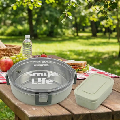 Leakproof stainless steel lunch box - home & kitchen