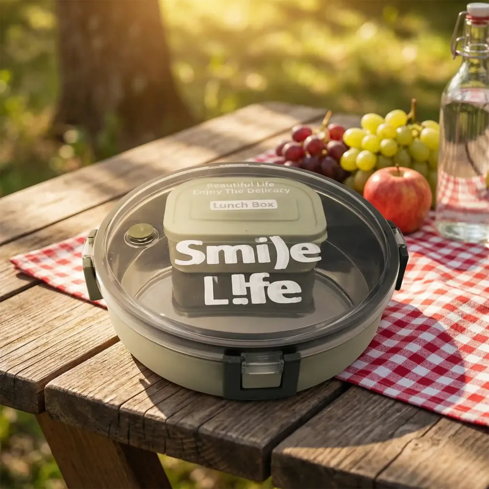 Leakproof stainless steel lunch box - home & kitchen