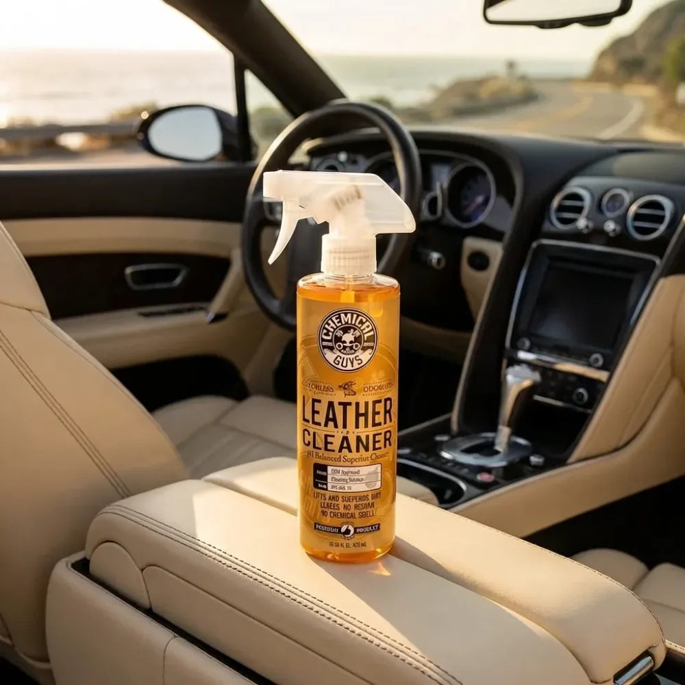 Leather cleaner scent