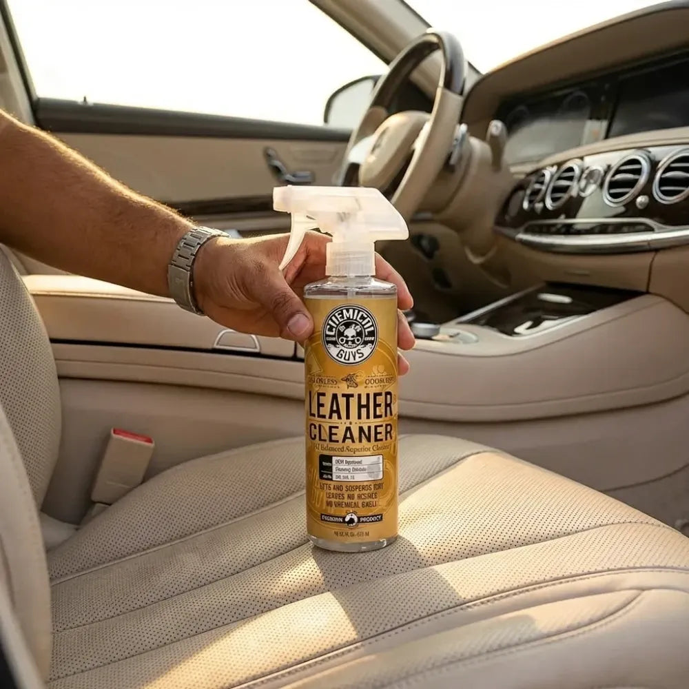 Leather cleaner scent
