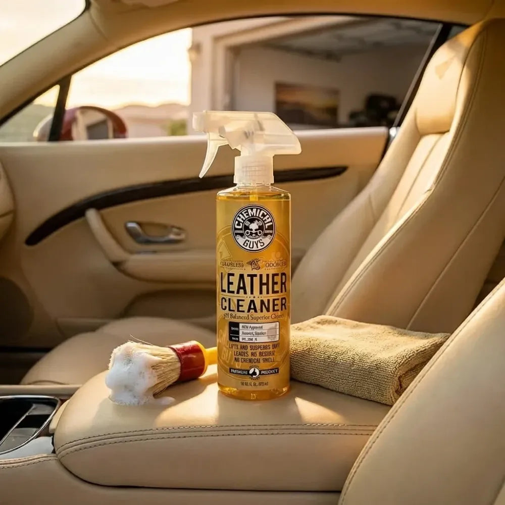 Leather cleaner scent