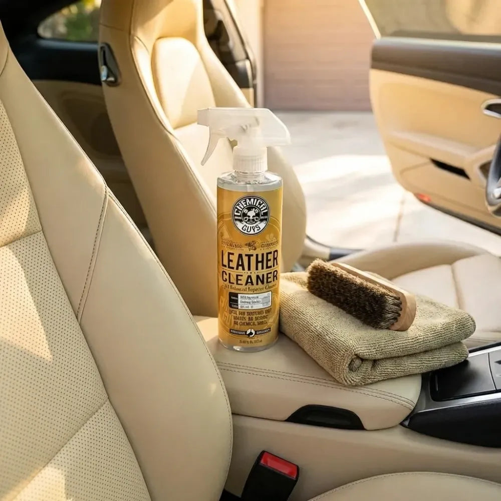 Leather cleaner scent