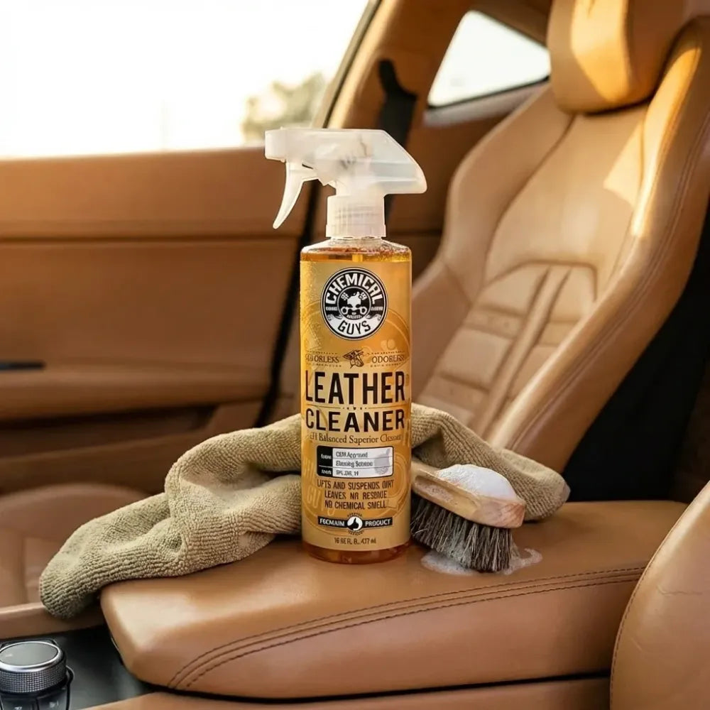 Leather cleaner scent