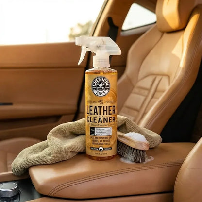 Leather cleaner scent
