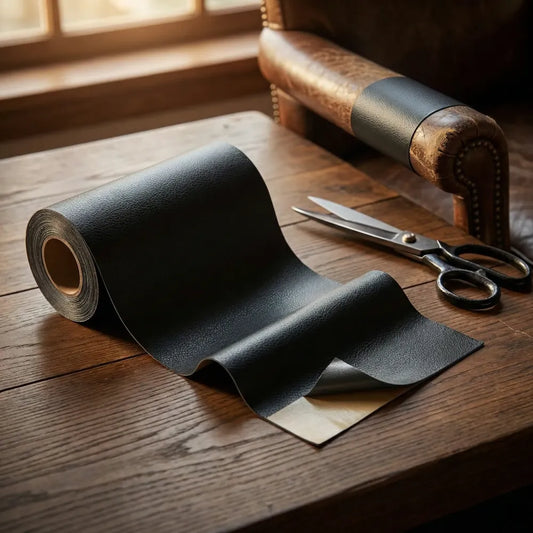 Leather repair patch tape