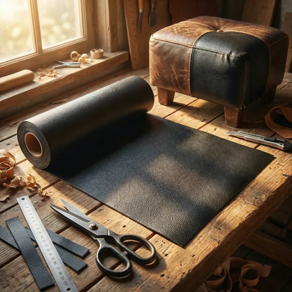 Leather repair patch tape