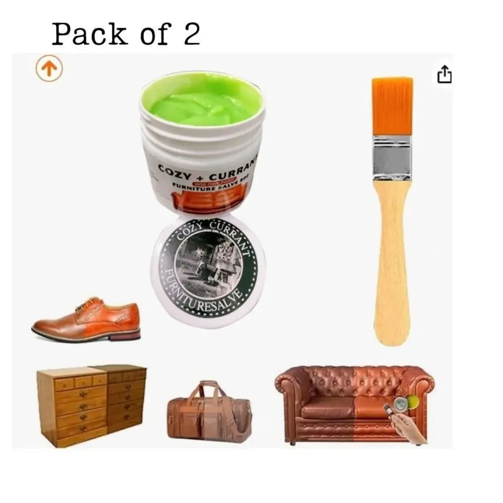 Leather salve for furniture – pack of 2