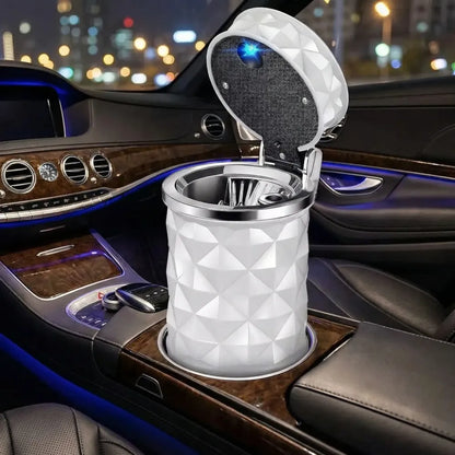 Led car cup holder ashtray - home improvement