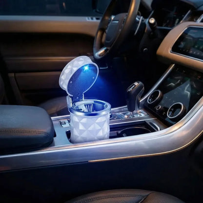 Led car cup holder ashtray - home improvement