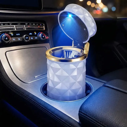 Led car cup holder ashtray - home improvement