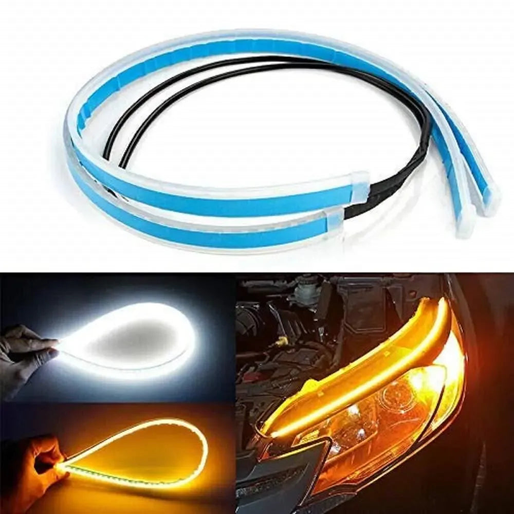 Led drl turn signals - car and bike accessories