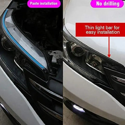 Led drl turn signals - car and bike accessories