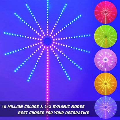 Led fireworks light