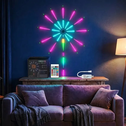 Led fireworks light