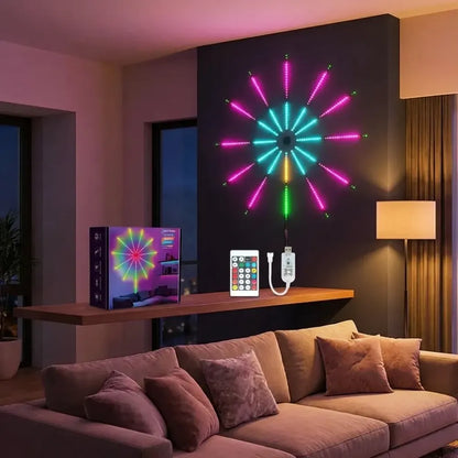 Led fireworks light