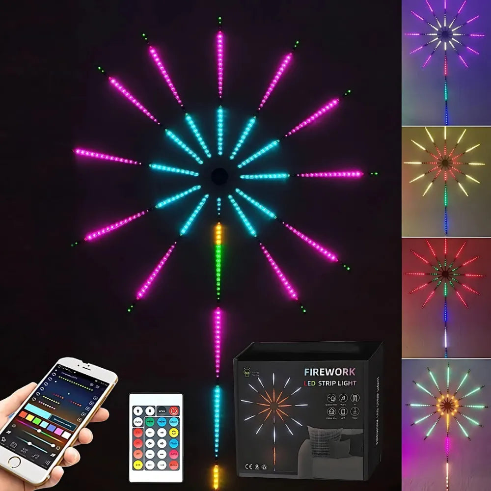 Led fireworks light