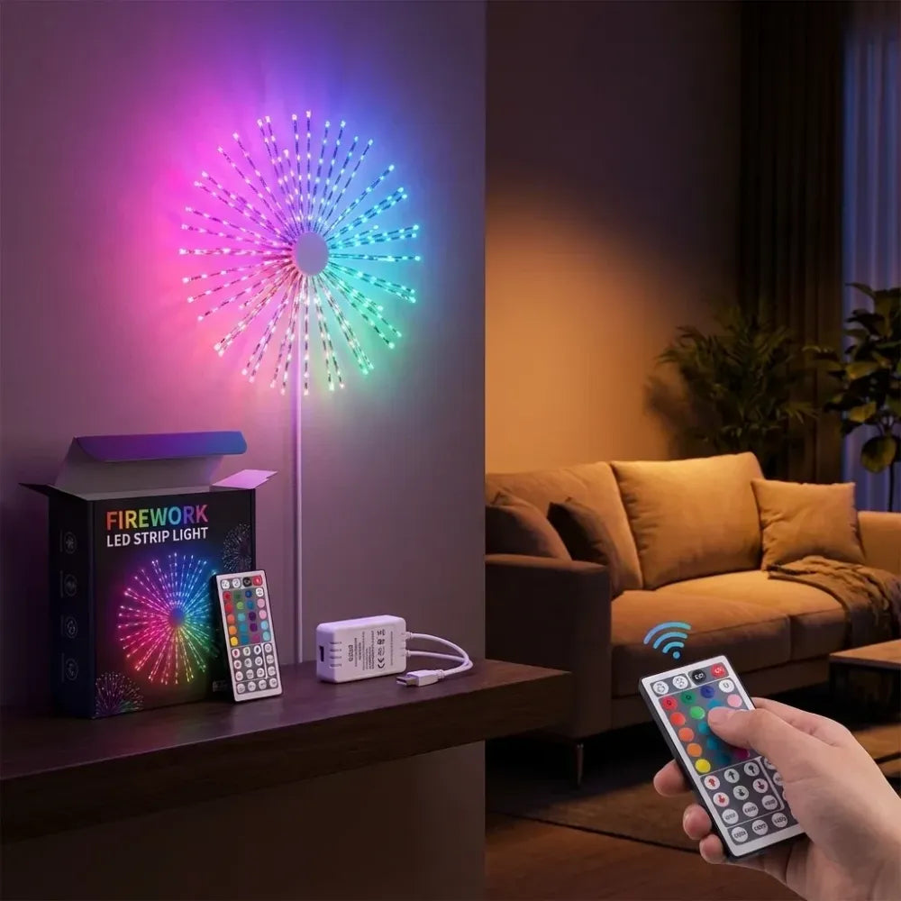 Led fireworks light