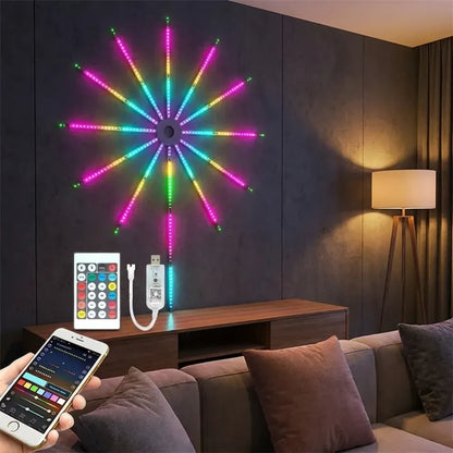 Led fireworks light