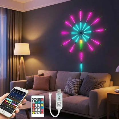 Led fireworks light