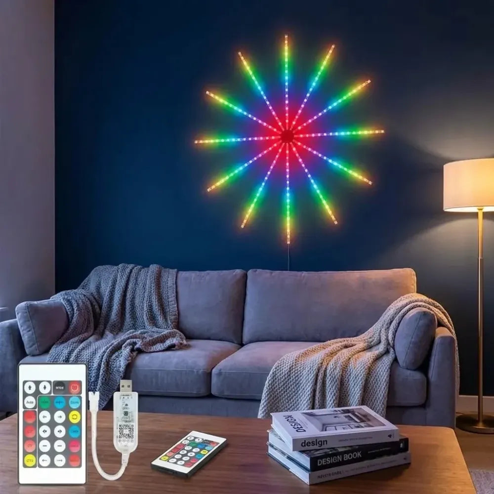 Led fireworks light - home essentials