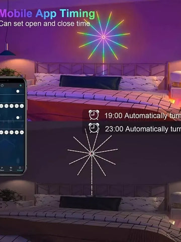 LED Fireworks Light