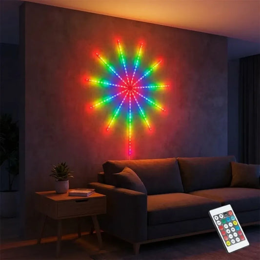 Led fireworks light - home essentials