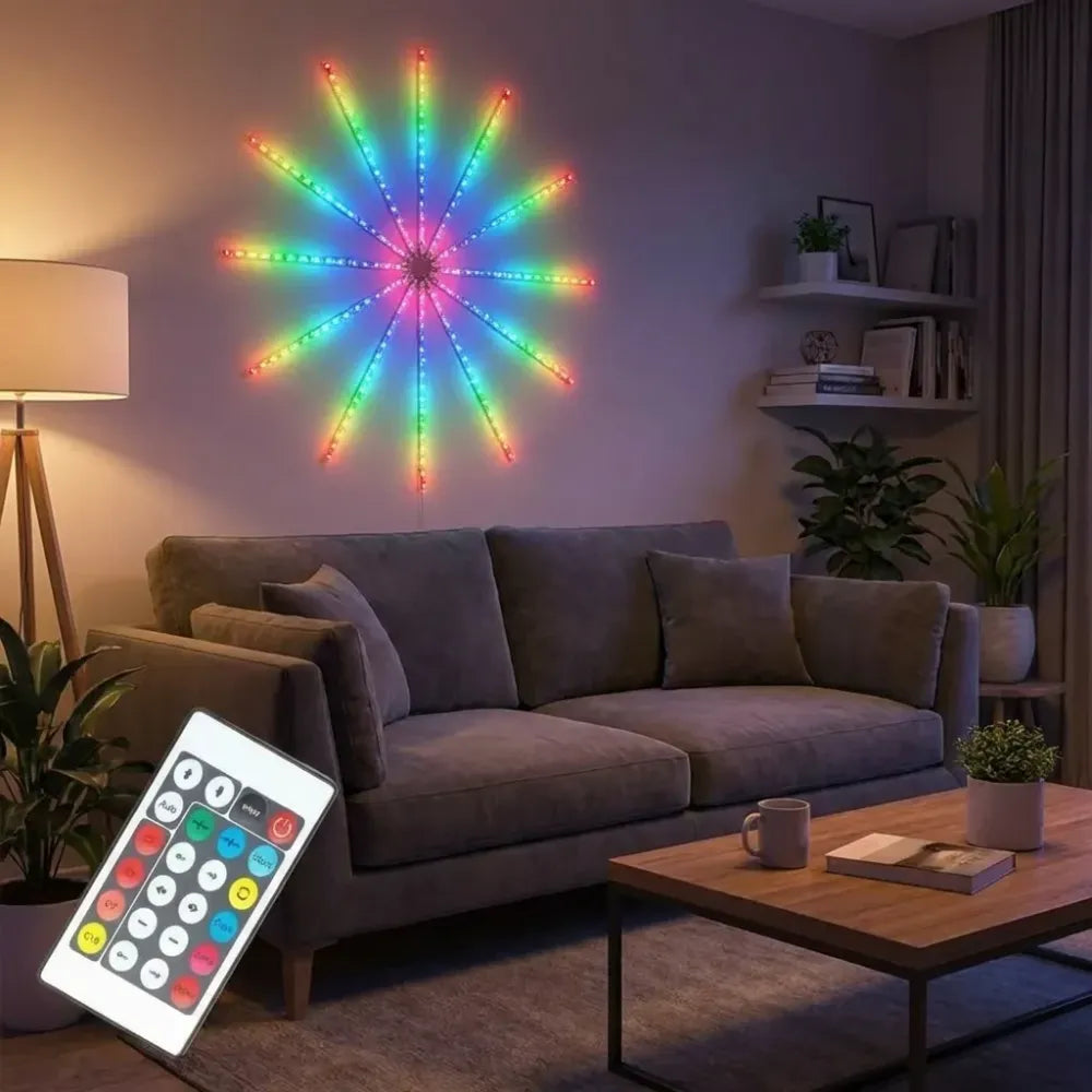 Led fireworks light - home essentials