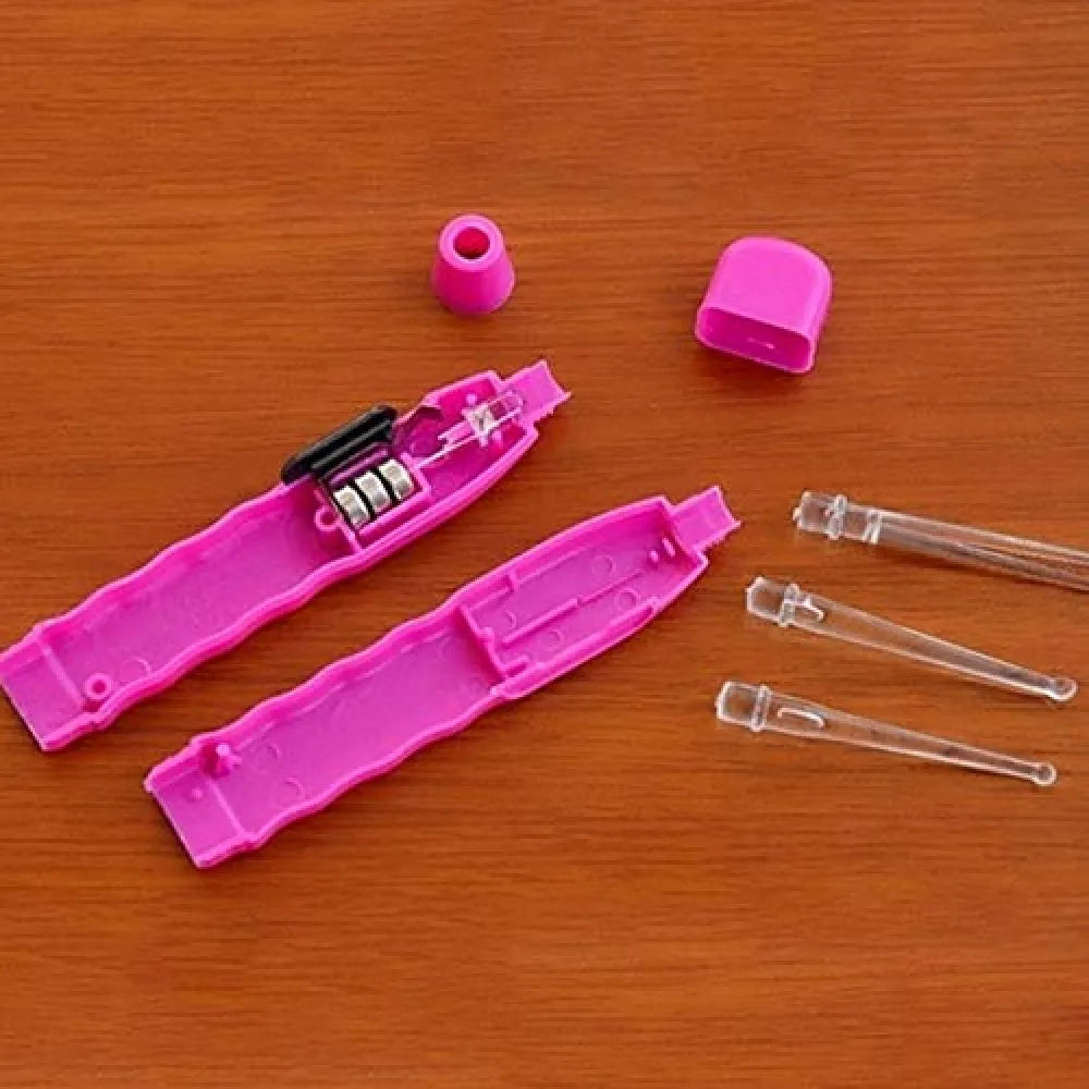 Led flashlight earpick with tweezer - kids