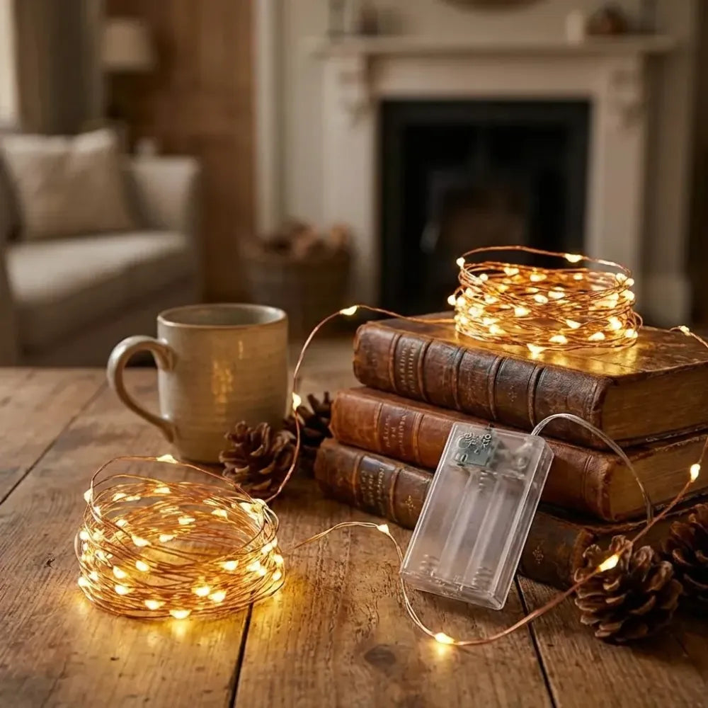 Led flexible wire waterproof lights for party (2aa battery operated not included) - electronics