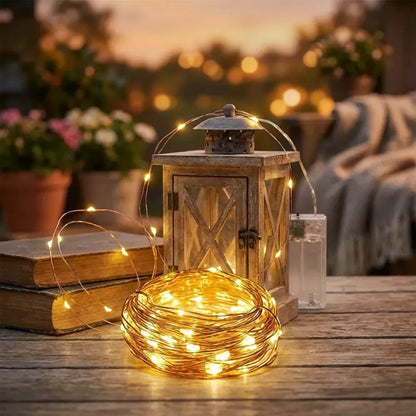 Led flexible wire waterproof lights for party (2aa battery operated not included) - electronics