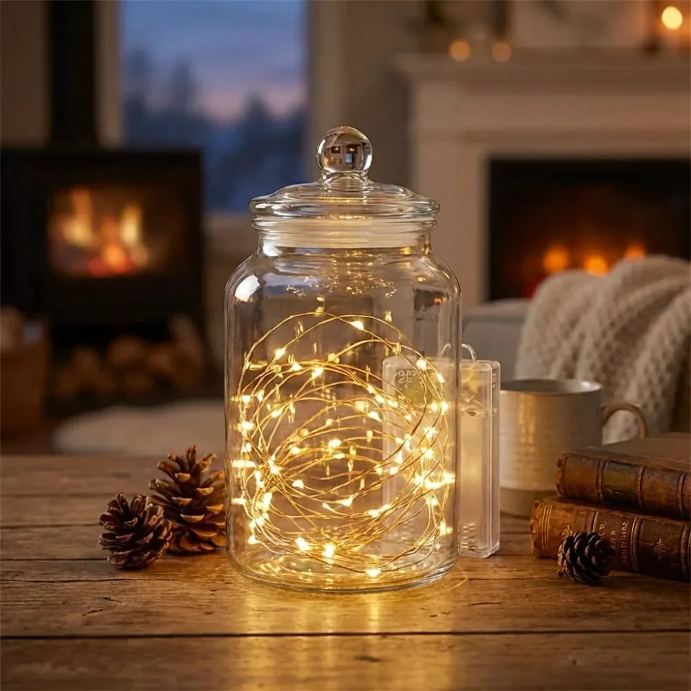 Led flexible wire waterproof lights for party (2aa battery operated not included) - electronics