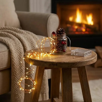 Led flexible wire waterproof lights for party (2aa battery operated not included) - electronics