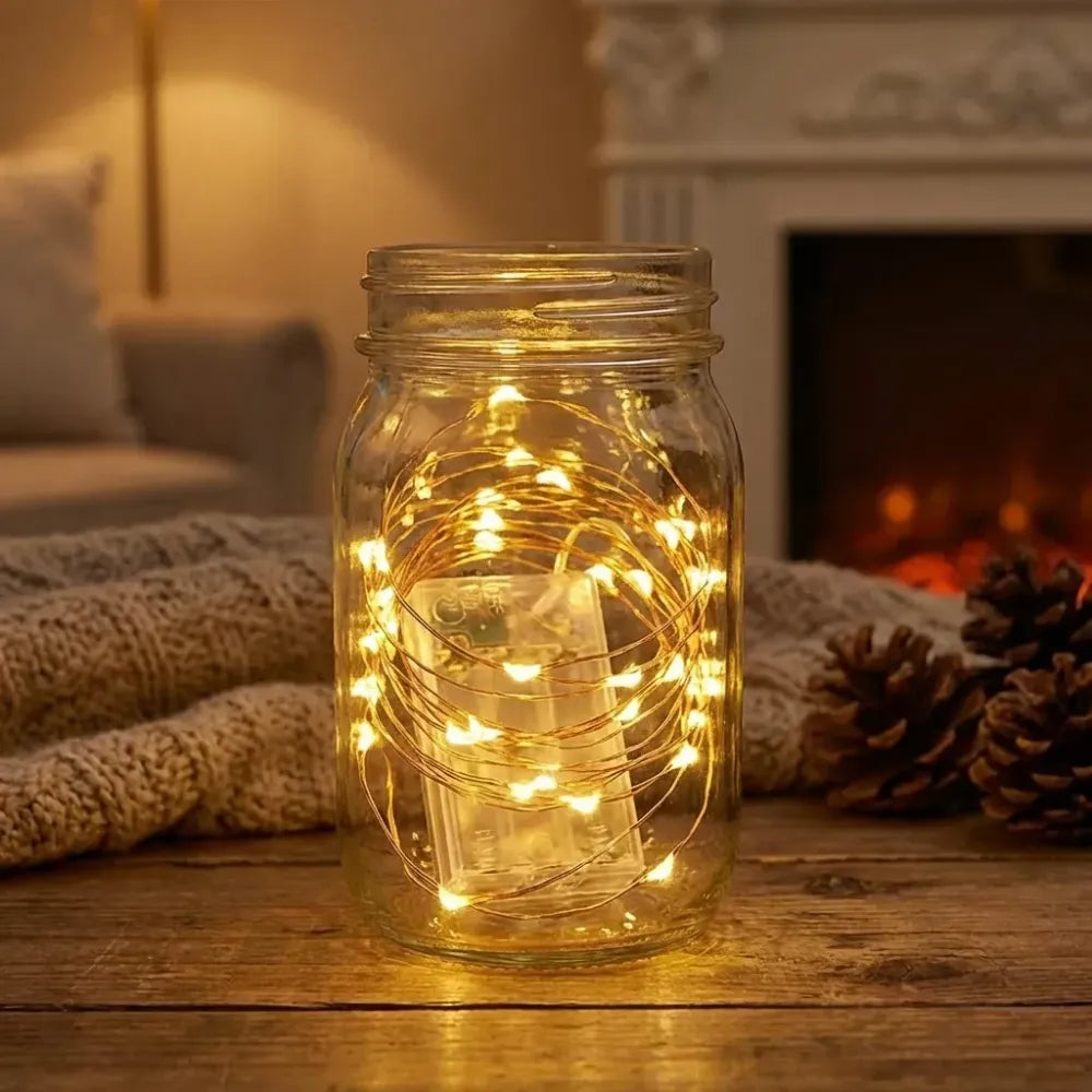 Led flexible wire waterproof lights for party (2aa battery operated not included) - electronics