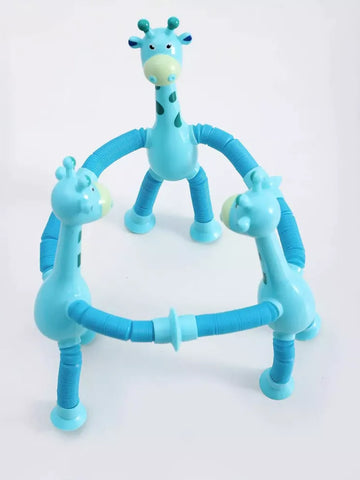 LED Giraffe Suction Toy
