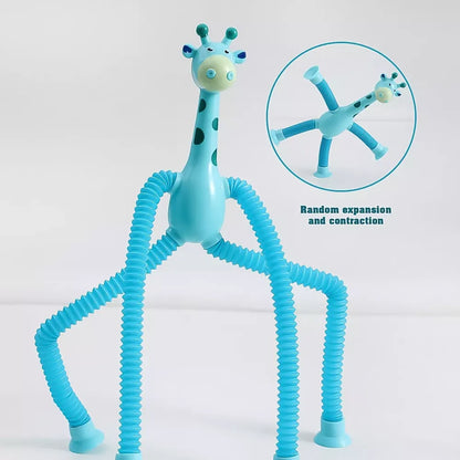 Led giraffe suction toy - toys