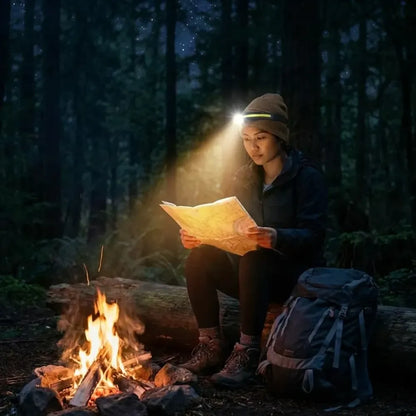 Led headlamp for camping