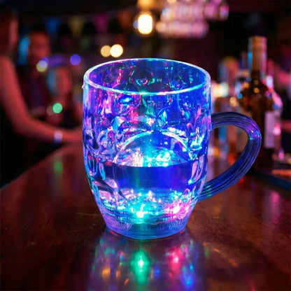 Led light-up party mug - electronics