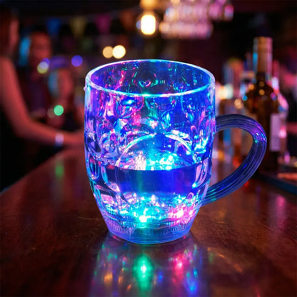 Led light-up party mug - electronics