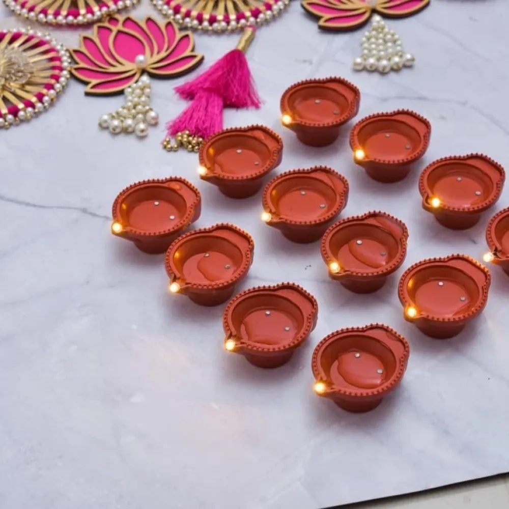 Led water sensor diyas