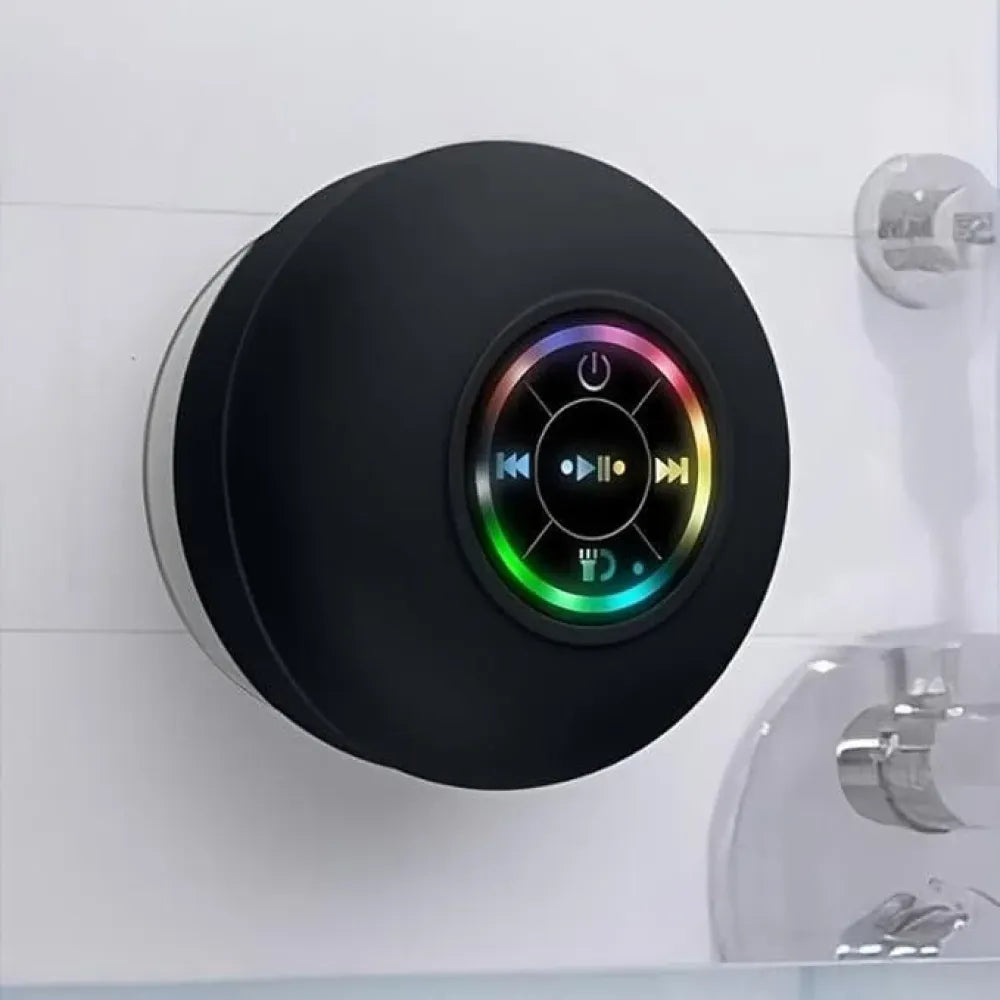 Led shower bluetooth speaker