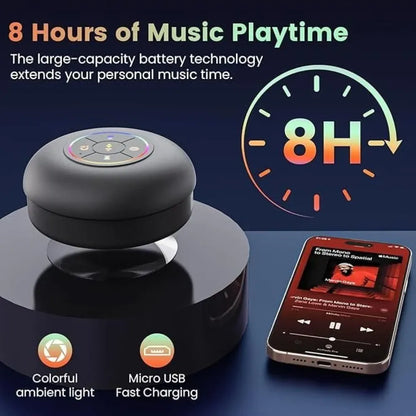 Led shower bluetooth speaker