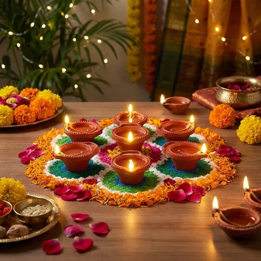 Led water sensor diyas