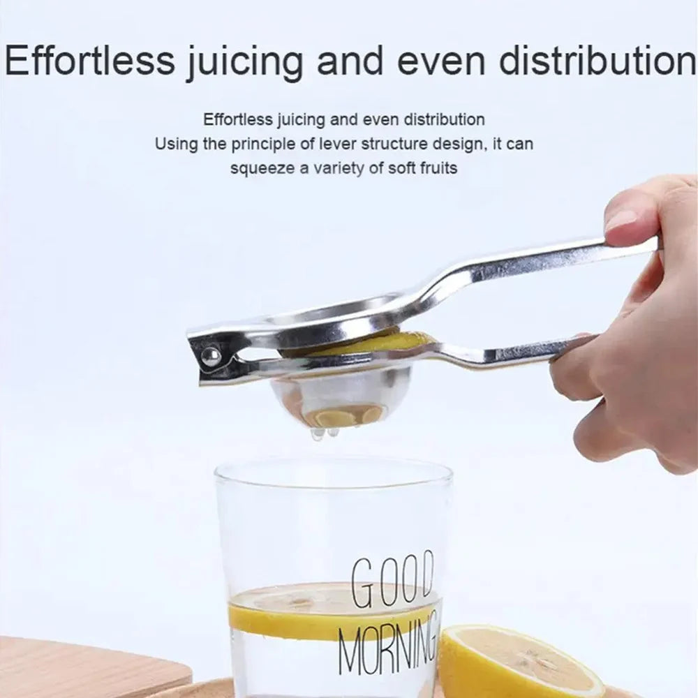 Aluminum lemon squeezer