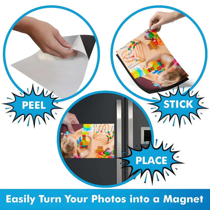 Lifekrafts magnetic adhesive sheets.